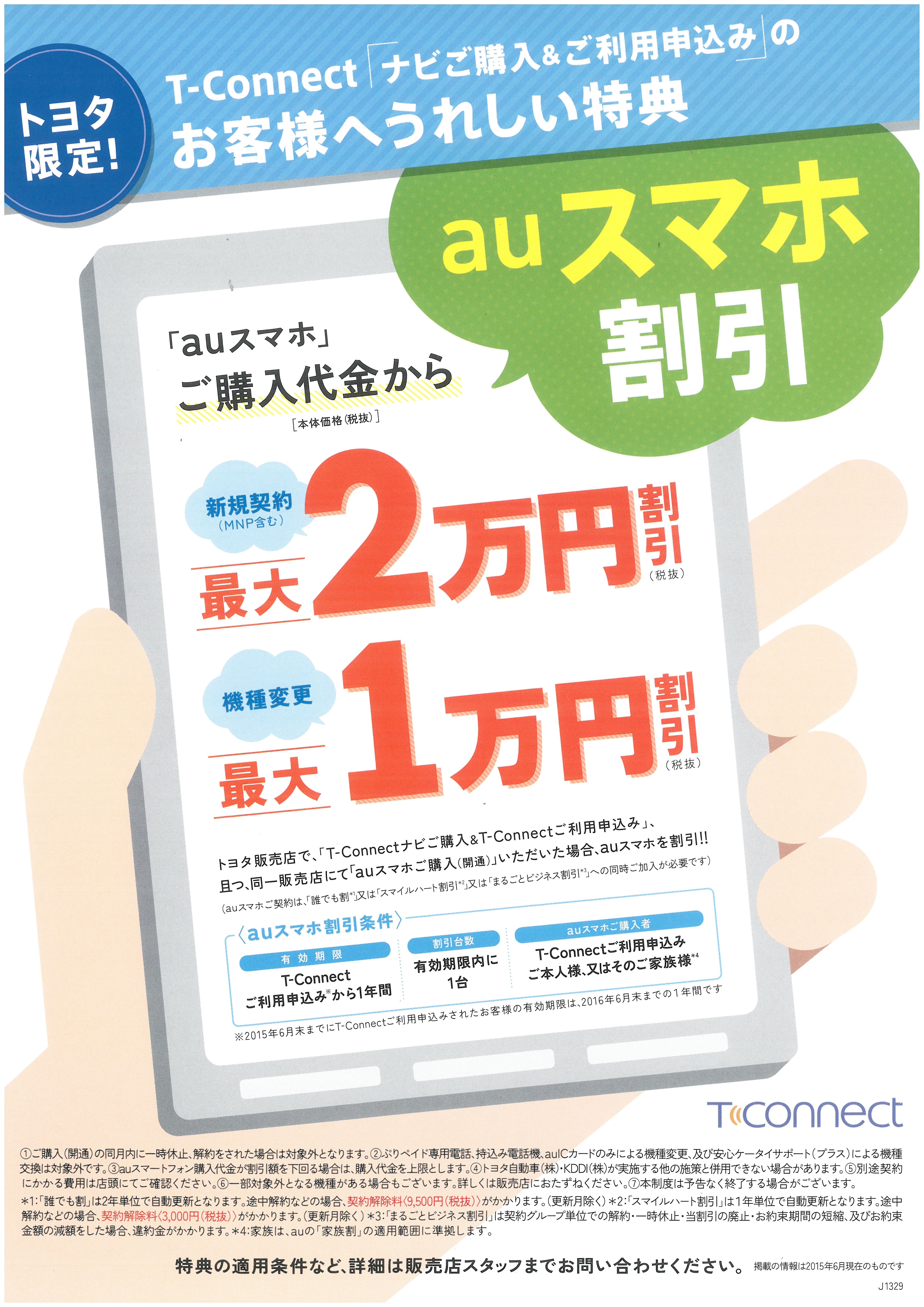 au トヨタ特典